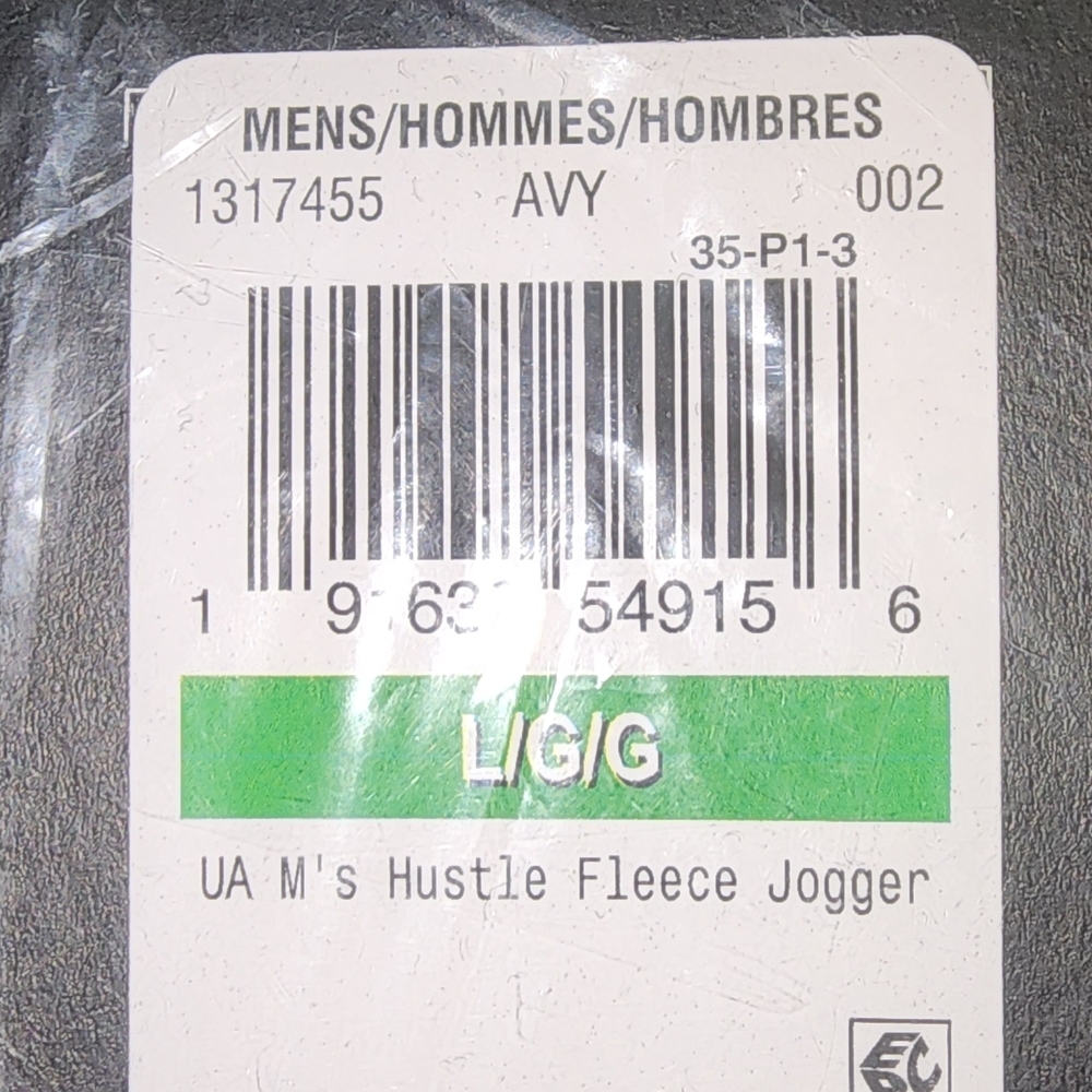 Under Armour Men's Navy and Gray Joggers - Picture 2 of 5